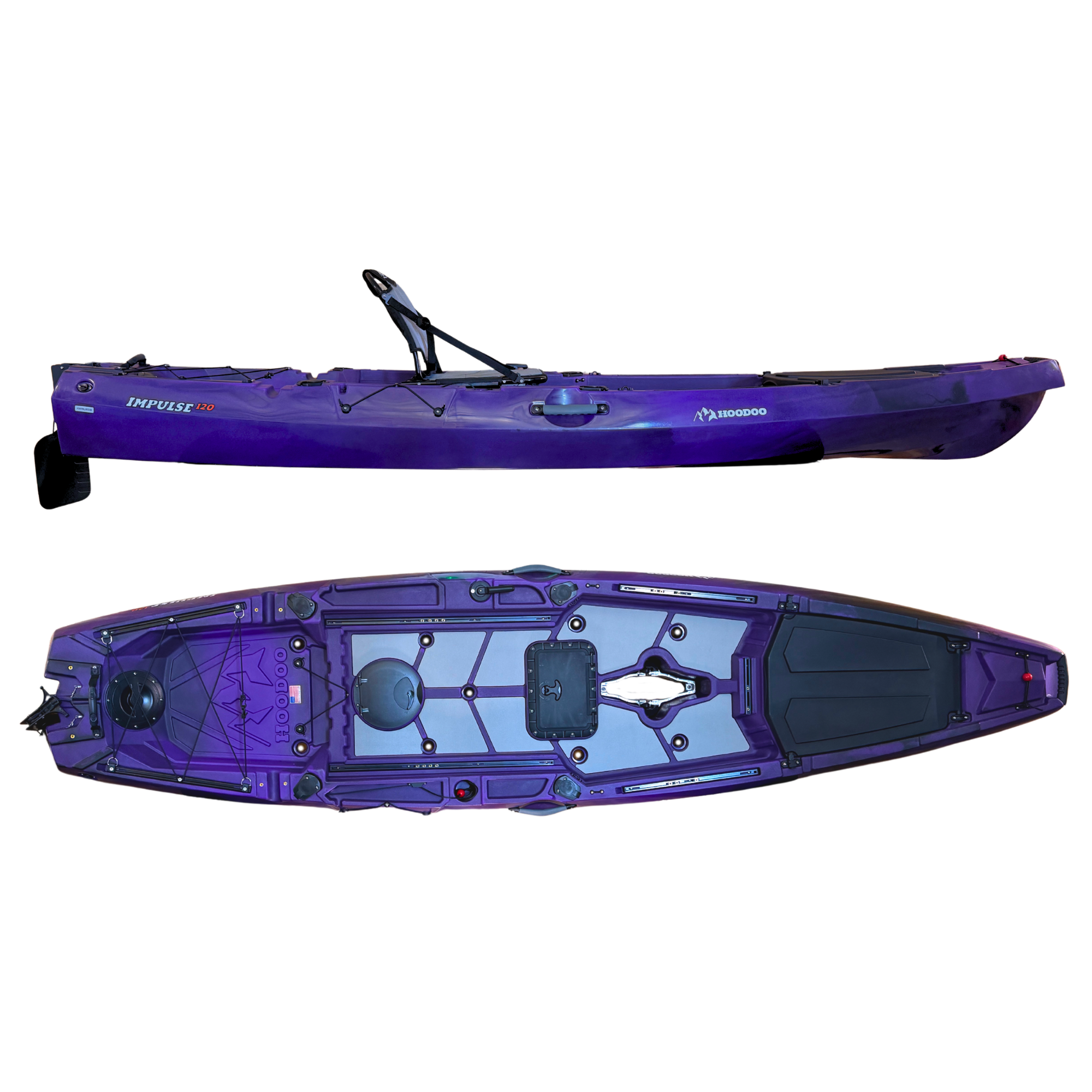Hoodoo Impulse 120 Fin Drive Kayak