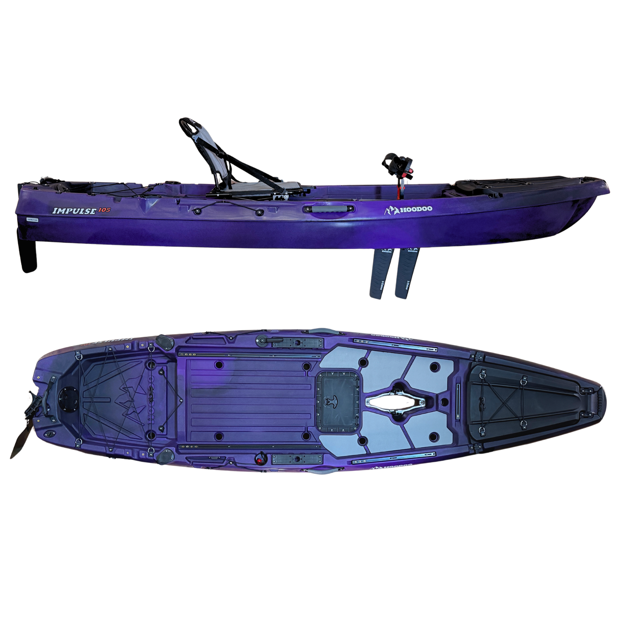 Hoodoo Impulse 105 Fin Drive Kayak