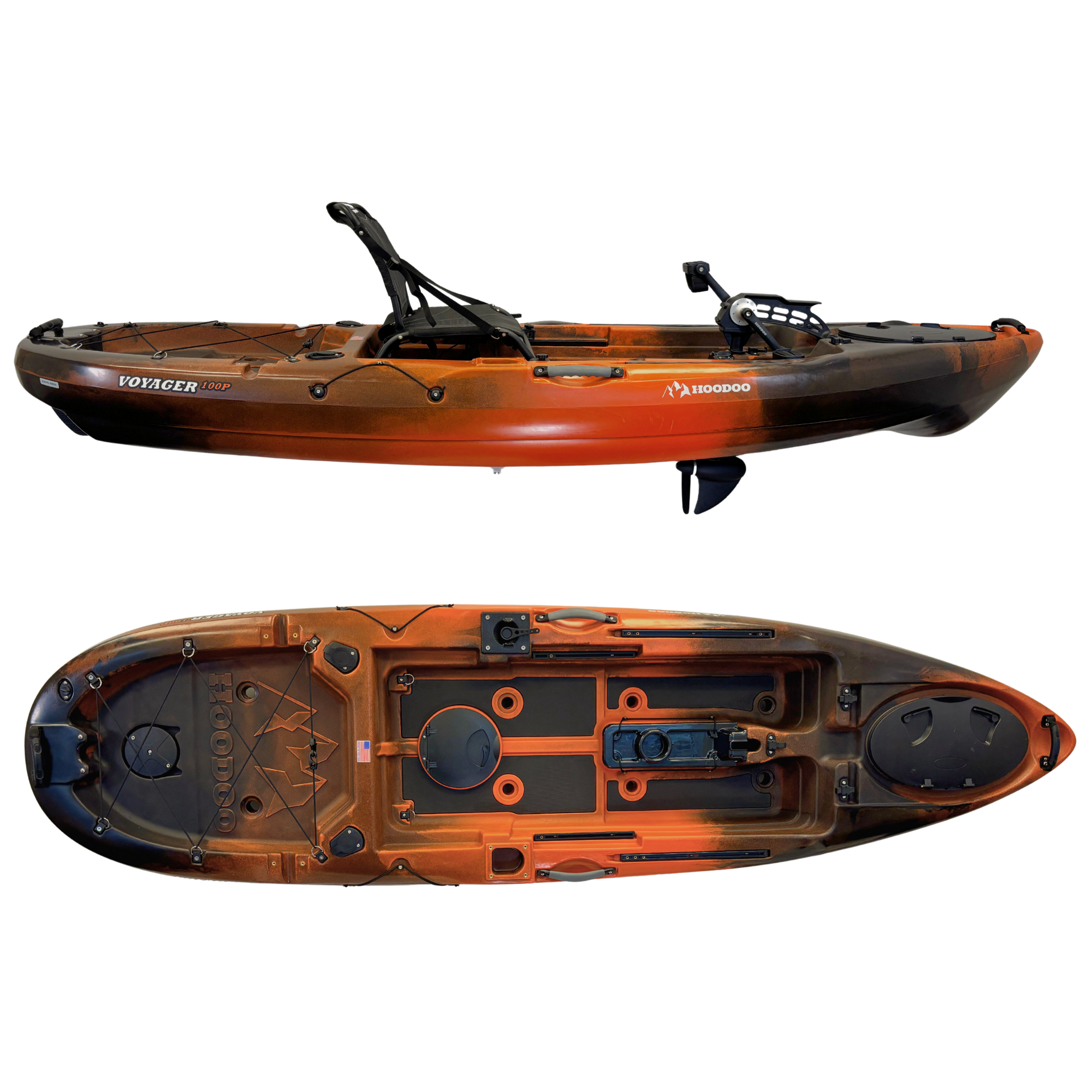 Hoodoo Voyager 100P Pedal Drive Kayak