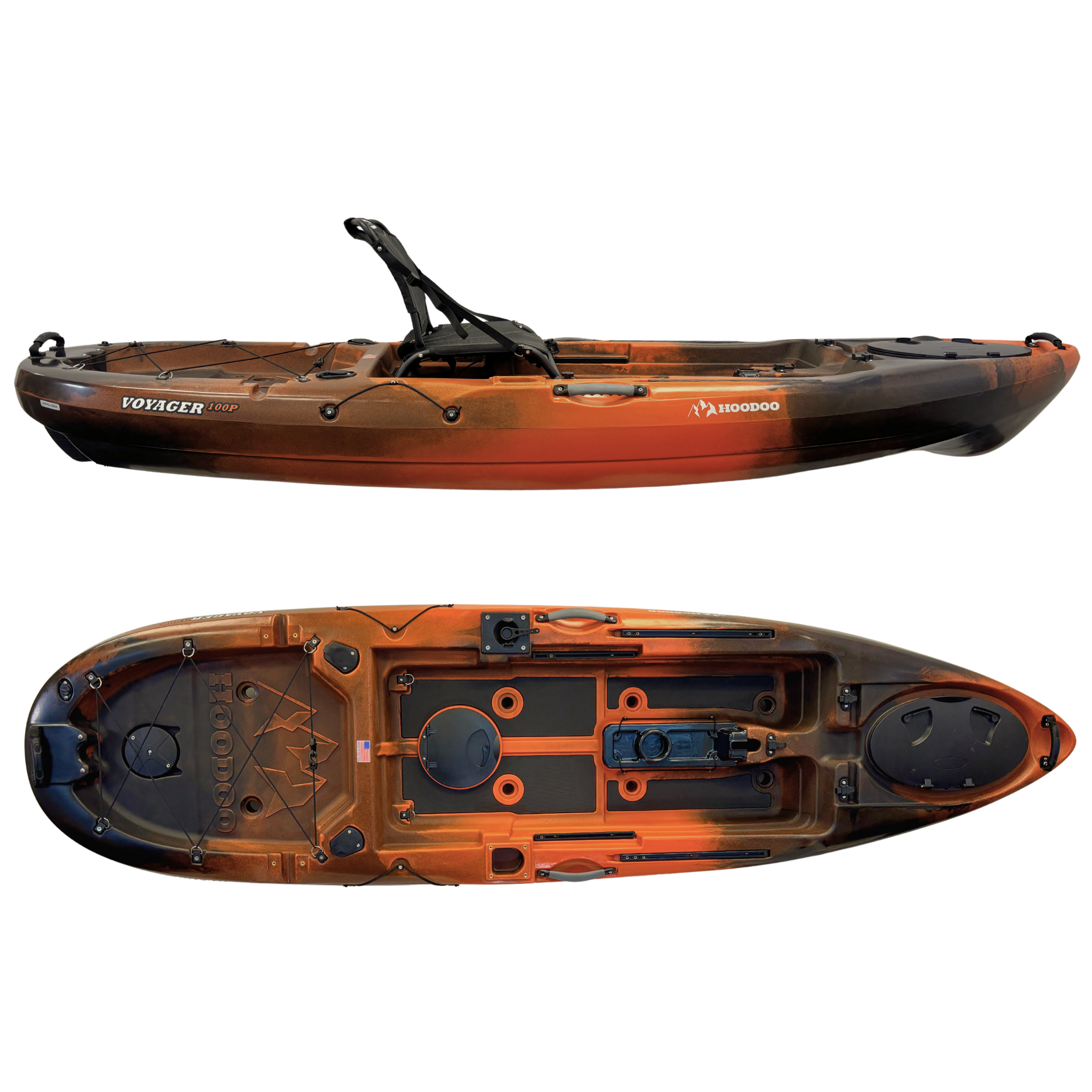 Hoodoo Voyager 100P Pedal Drive Kayak