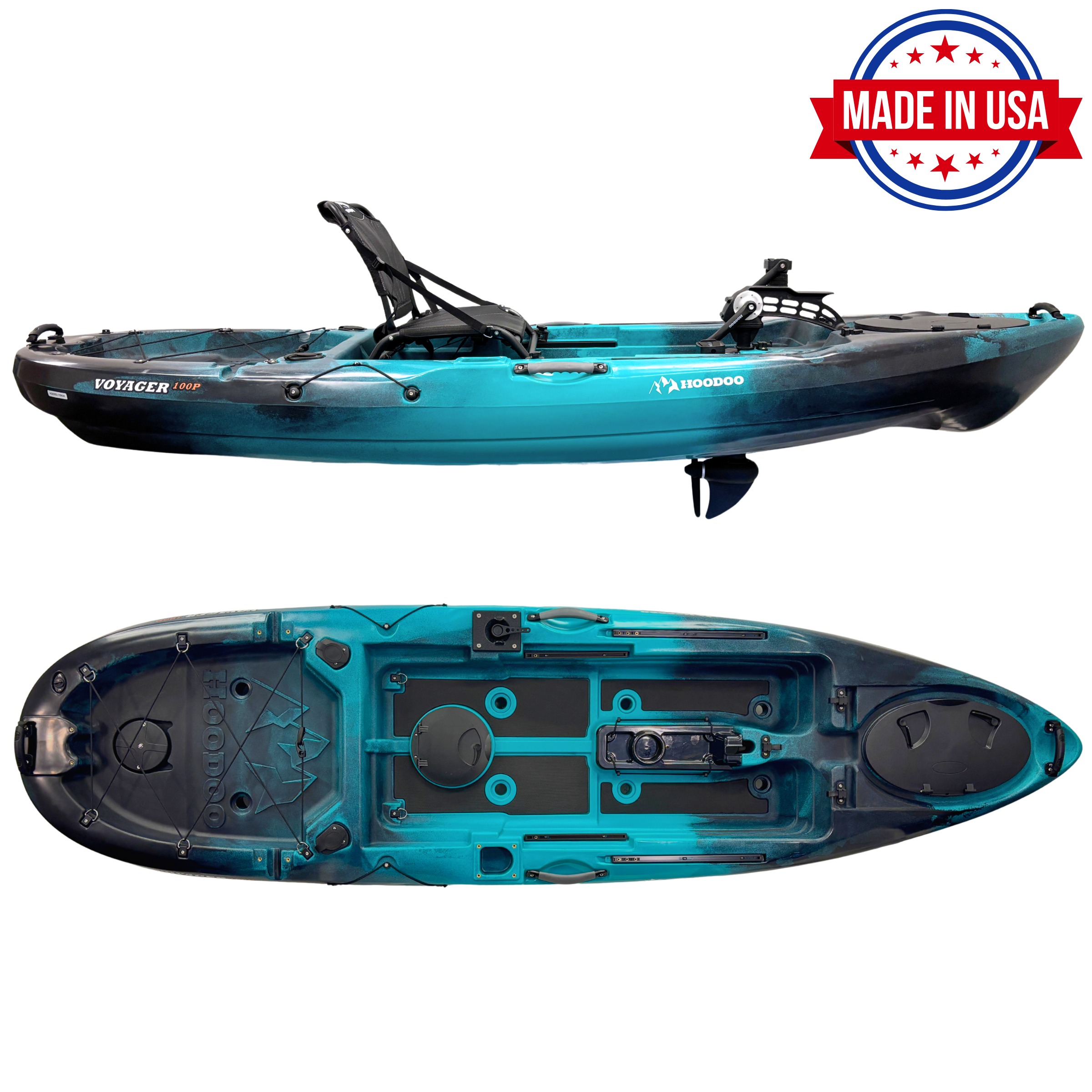 Hoodoo Voyager 100P Pedal Drive Kayak