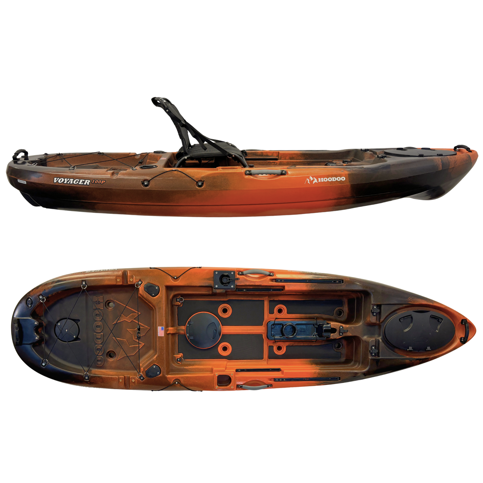 Hoodoo Voyager 100P Pedal Drive Kayak